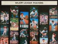 968 Sports Illustrated Player Posters Store Display 