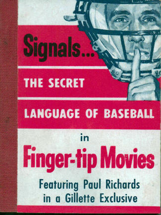 1957 Gillette Signals The Secret Language ofBaseball Flipbppk