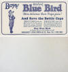1926 Blue Bird Soft Drinks Thos. E. Wilson Baseball Glove & Ball Offer Ink Blotter