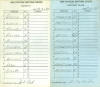 October 6, 1985 Official Batting Order Cards Exhibition Stadium Phil Niekro's 300th Win