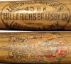 1917-1920 Louisville Slugger 40 B.K. Benny Kauff Decal Baseball bat