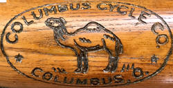Columbus Cycle Co. Baseball Bat