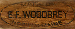 E.F. Woodbrey Baseball Bat
