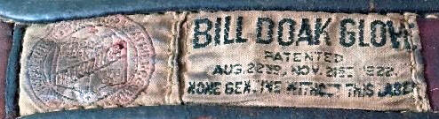1922 Patented Bill Doak Rawlings Label