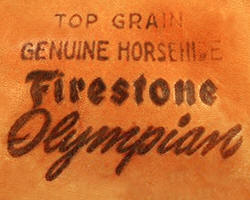 Firestone Olympian baseball glove