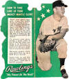 1954-1962 Rawlings Mickey Mantle Glove Tags