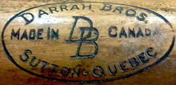 Darrah Bros. Baseball Bat