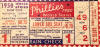 1950 World Series Ticket Stub