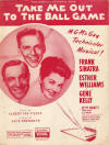 1949 MGM's Technicolor Musical "Take Me Out to the Ball Game" Sheet Music