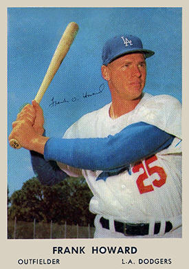 1962 Bell Brand Dodgers Frank Howard 