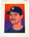 Don Mattingly 1989 Upper Deck Baseball Card 693 V. Wells Original Art