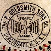 1927-1932 Goldsmith Baseball Logo