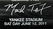 2011 Mark Teixeira Yankees Bat Day