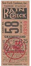 Grandstand Ticket Stub Dating Guide