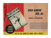 Armed Service Edition You Know Me, Al by Ring Lardner
