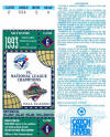 1993 World Series Ticket Skydome Blue Jays