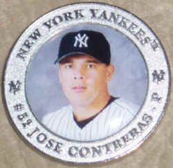 NY Post New York Yankee Medallion Error