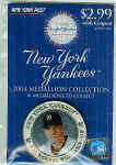 Bernie Williams medallion with Kevin brown image error
