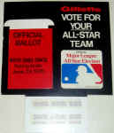 1970 Official All-Star Ballot Box Display