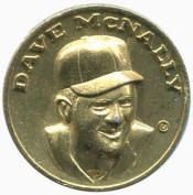 1969 Citgo Coins Dave McNally