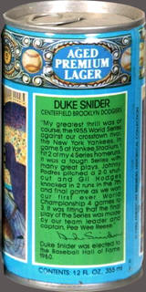 Duke Snider, Centerfield, Brooklyn Dodgers. 