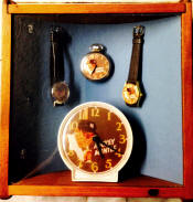 Westclox Mickey Mantle wristwatch and pocket watch fantasy pieces.