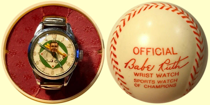 1948 Babe Ruth Exacta Wrist Watch