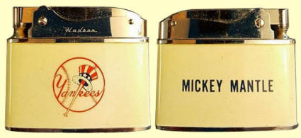 1961 Roger Maris Presentation Lighter Mickey Mantle