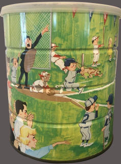 Butternut Mickey Mantle Youth League Coffee Can