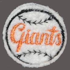 1950's 1960's Giants Patch 