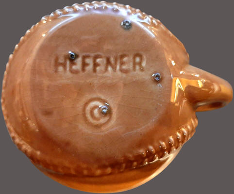 Don Heffner Monrovia Cal. Ceramic Baseball Mug