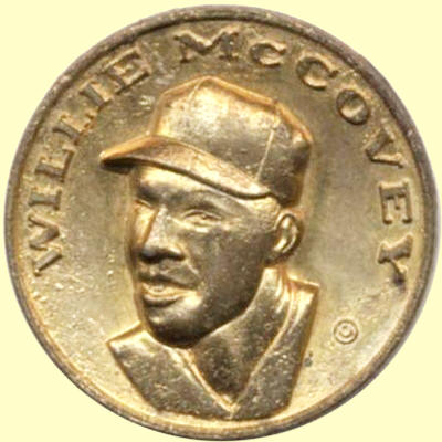 1969 Citgo Baseball Player Coins