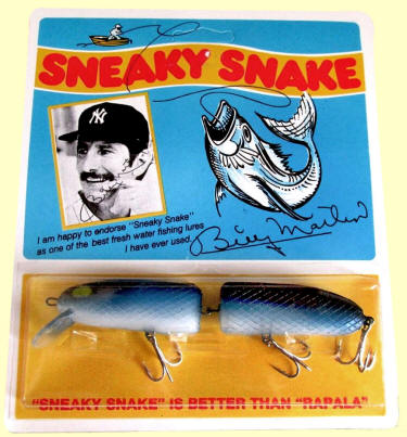 Billy Martin Sneaky Snake Fishing Lure