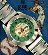 1965 Sears Baseball Watch Catalog ad