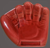 Don Heffner Ceramic Baseball Glove