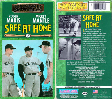Mantle Maris "Safe At Home" VHS Home Movie