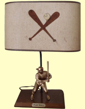 Mickey Mantle Hartland Figurine Lamp