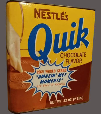 Nestles Quick 1969 World Series Amazing Met Moments