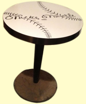 Mickey Mantle's Holiday Inn Lounge Table