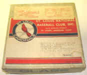 1966 St. Louis Cardinals Mini Ash Tray Set with box