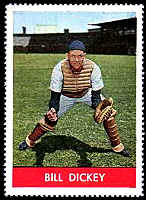 1944 New York Yankees Album Stamp Bill Dickey