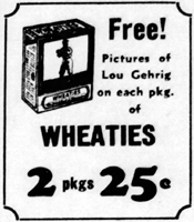 1934 Wheaties ad