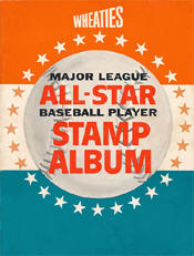 1964 Wheaties All-Star Baseball Stamp Album