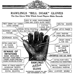 Bill Doak Glove