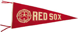 1915-1918 Boston Red Sox Championship pennant