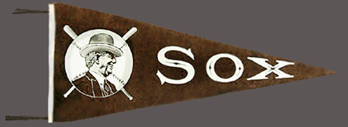 1917 Charles Comiskey White Sox Pennant