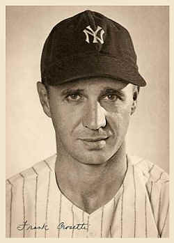 1947 New York Yankees Picture Pack photo of Frank Crosetti