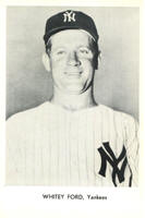 1966 Yankees Picture Pack Photo Whitey Ford