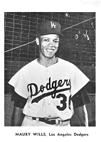 Los Angeles Dodgers Jay Publishing Picture Pack Maury Wills