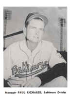 Baltimore OriolesJay Publishing Picture Pack Paul Richards MG
